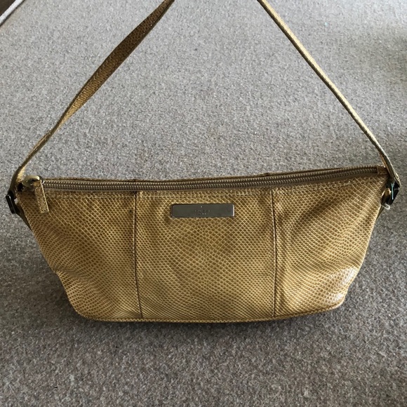 90s snakeskin Gucci clutch serial number 071982123 - Picture 2 of 6